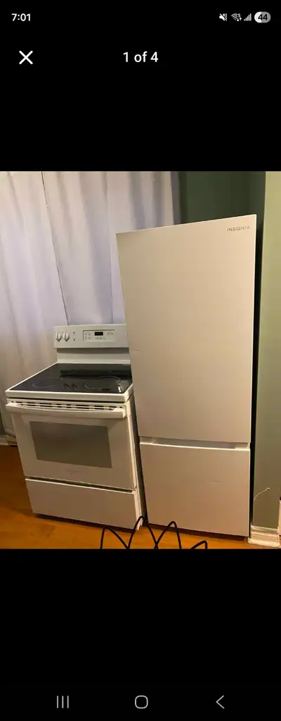 Refrigerator and Oven -Combo or single sell, View more