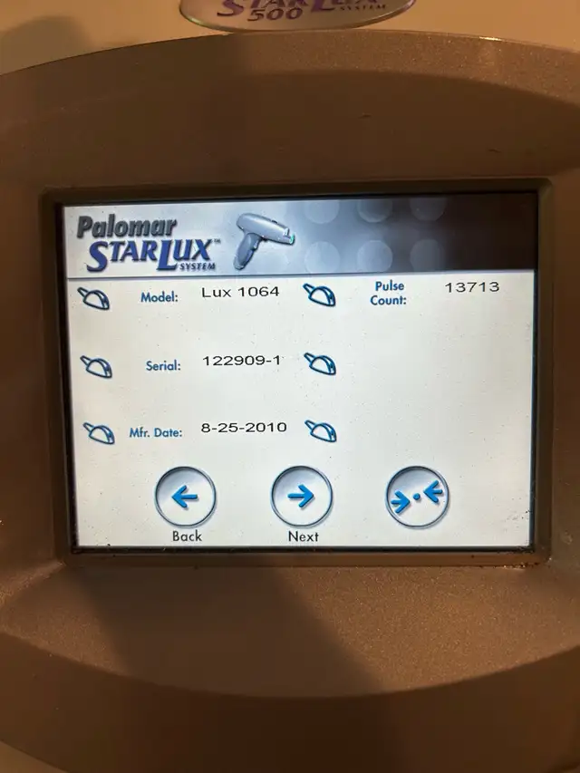 Palomar Starlux 500 Laser System in Health & Special Needs in Bedford - Image 5