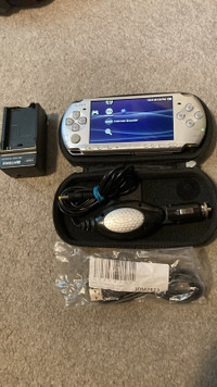 PSP 3001 movies and games and psp accessories