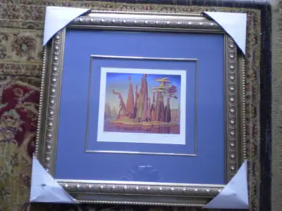 Lauren Harris - " Northern Island " - Limited Edition Print -, View more