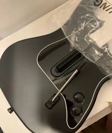 New Guitar Hero Kramer Striker Red Octane Wireless PS2 PS3 With Dongle included 95119 805 The guitar...