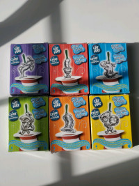 Dr Seuss Cat in the Hat Christmas ornaments x6