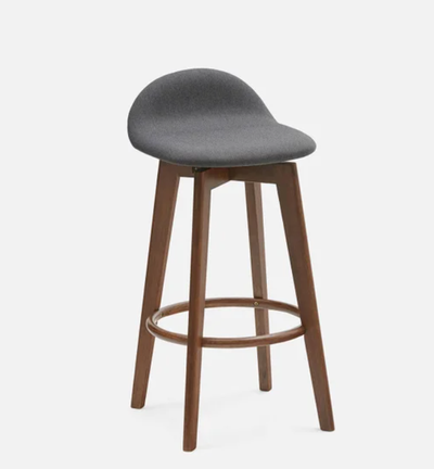 NEW Set of 4 Charcoal Structube Staffan Bar Stools, View more