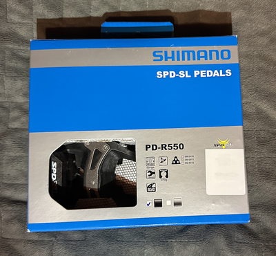 Shimano PD-R550 SPD-SL Pedals, View more
