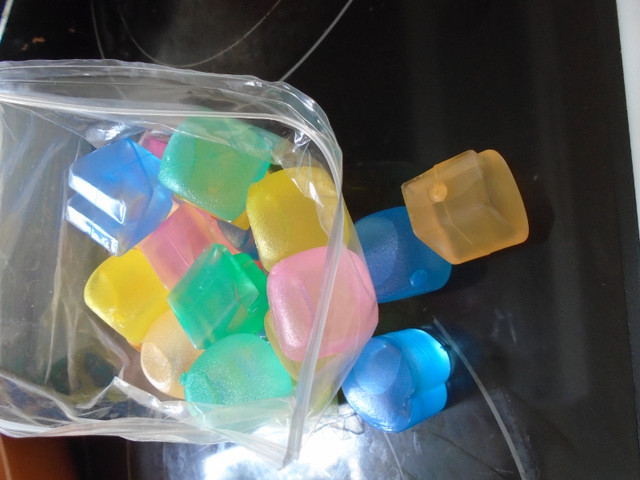 Ice Cubes – bag of 29 frozen coloured $7. For all in Accessories in Thunder Bay - Image 2