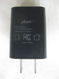 Genuine Plum Power Supply (AC/DC) / AC Adapter / AC converter