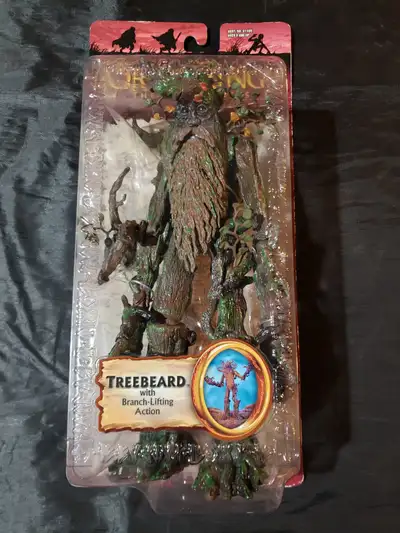 Lord of the Rings: The Two Towers Treebeard 9" Action Figure, with Branch Lifting Action - Brand new...