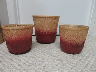 Bundle of Baskets with plastic inserts - Great for Plants!, View more