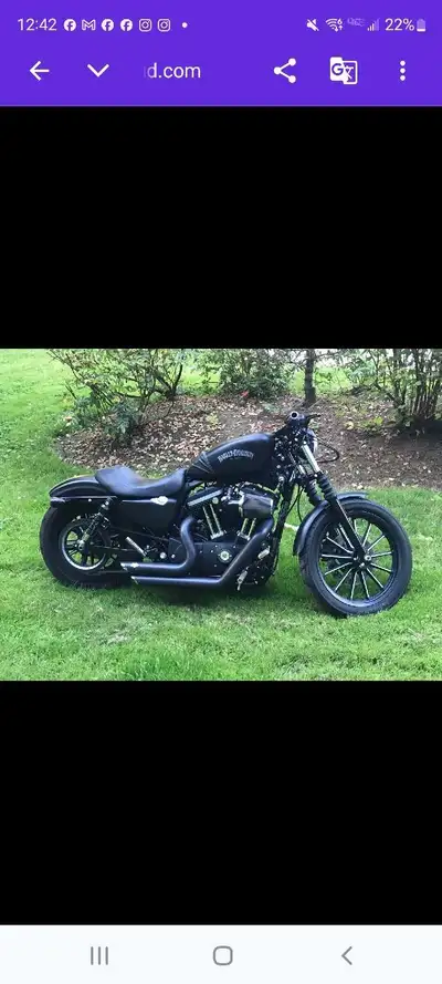 2013 Harley Davidson 883Iron Well matienced lots of extras Any questions call Shaun 780-217-0428