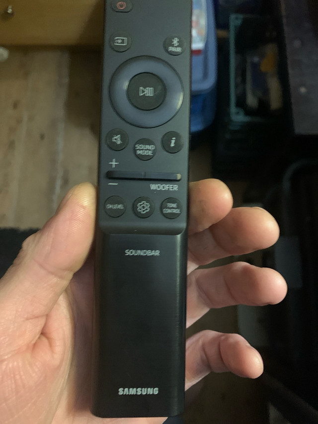 Samsung soundbar remote  MODEL HW-Q750B in General Electronics in North Bay