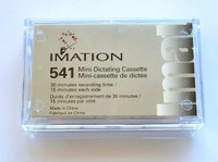 Imation 541-30 Mini Dictating Cassette - Minicassette