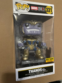 Funko pop Thanos with Throne hot topic exclusive 