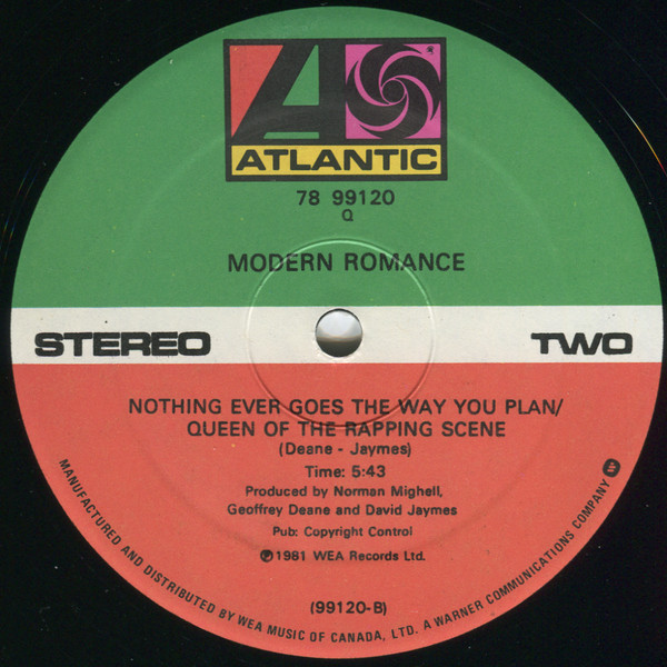 Vintage Vinyl-MODERN ROMANCE (80’s UK Pop) in Arts & Collectibles in Barrie - Image 4