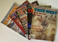 True and Old West Magazine Lot of 5!