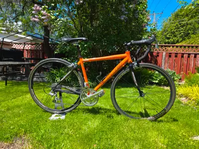 Carbon -Alu Devinci road bike, View more