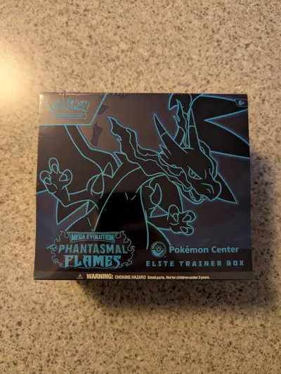 Phantasmal Flames Pokemon Center Elite Trainer Box, View more