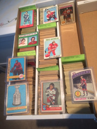 O-Pee-Chee hockey cards 1972-1977
