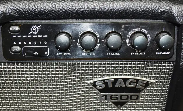 Fender Stage 1600 2-Channel 160-Watt 2x12 Solid State Guitar Amp in Amps & Pedals in Peterborough - Image 3