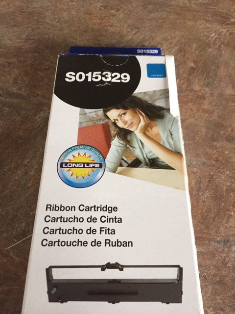 Epson Printer Ribbon Cartridge (S015329) in Printers, Scanners & Fax in Gatineau