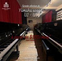 Piano Yamaha U1 d'occasion | 300$/mois pour 12 mois | 0% INTÉRÊT