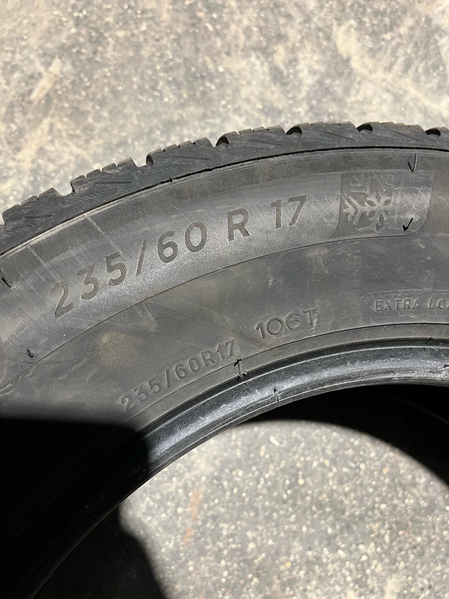 235/60R17 Michelin Winter Tires in Tires & Rims in Kitchener / Waterloo - Image 4