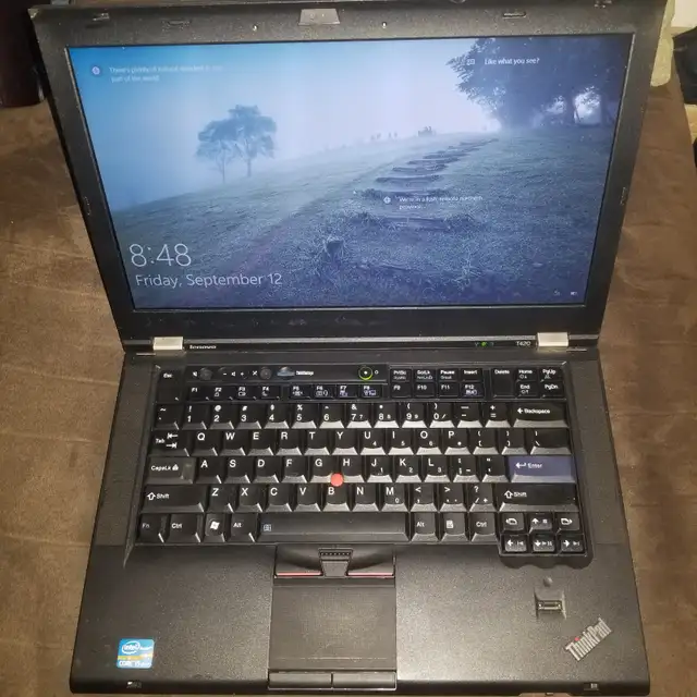 The computer that will survive WW3 : Lenovo Thinkpad T420 UPGRAD in Laptops in City of Montréal - Image 2