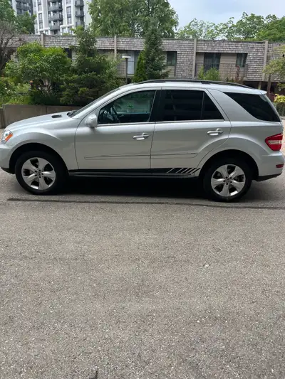 ML 350 125,000 km Luxury SUV Silver with black interior No dashboard lights Brand new tires as of Ap...