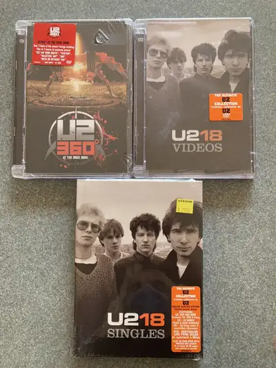 New sealed U2 DVDs cd 360 degrees at the Rose Bowl Videos Single, View more