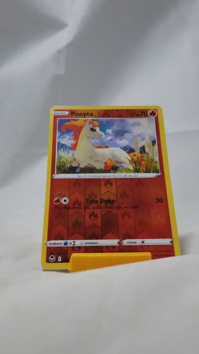 Pokemon Ponyta 21/195 Silver Tempest Card Common Reverse Holo P, View more