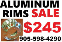 Aluminum Rims for 11R22.5 Truck Tires