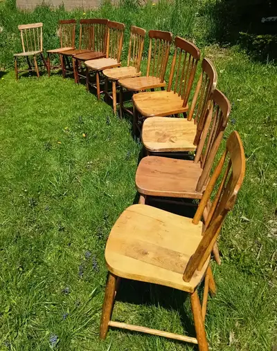 Nine Bass River Chairs, View more