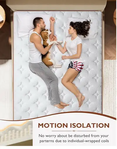 14" King Size Matress - Brand New, View more
