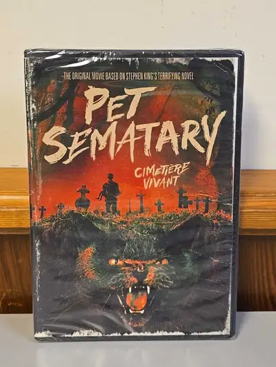 STEPHEN KING'S PET SEMATARY DVD 1989 NEW SEALED, View more