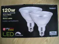 3 x LED Dimmable Flood Light Bulbs ($20 For All 3 Together)