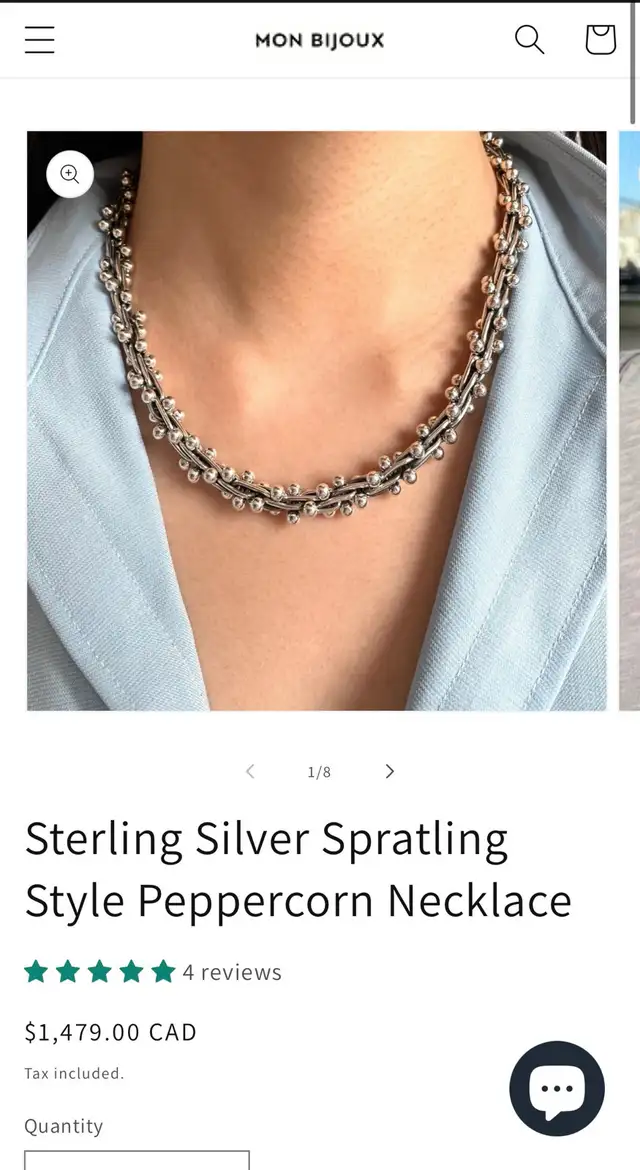 HEAVY Ball Peppercorn DNA 18” Necklace and 7” Bracelet 143 grams in Jewellery & Watches in Ottawa - Image 8
