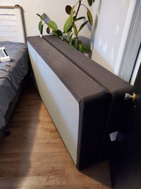 King size frame and box spring