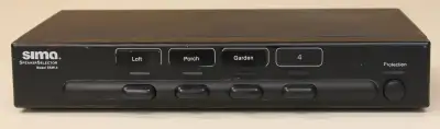 Model SSW-4 Listen to one pair of speakers, or all 4 pair, or any combination of sets. 100 watts max...