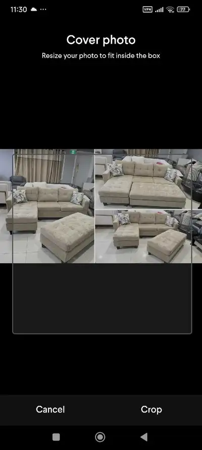 Sectional Sofa white, View more