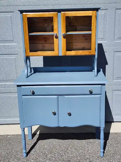 ***Stunning Refinished Antique Hutch***REDUCED***, View more