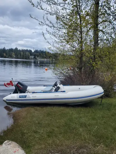 2003 Southern Pacific Rigid Hull Inflatable Boat. Made in New Zealand. Absolutely mint condition, sh...