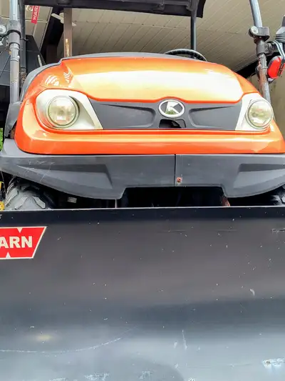 PRICE DROP on already Best Priced Kubota RTV plow package on the market! Conquer winter and chores l...