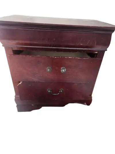 Solid Wood Nightstand- I have lots of nightstands here, View more