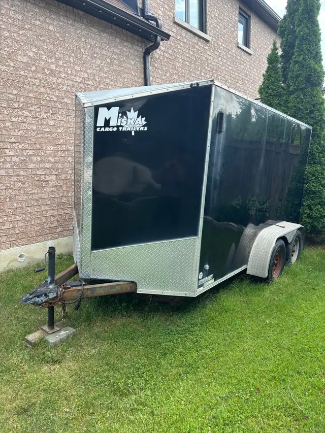 6x12 enclosed trailer with ramp door in Cargo & Utility Trailers in Markham / York Region - Image 3