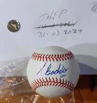 Detroit tigers autograph baseballs 