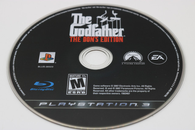 The Godfather, The Don's Edition for PS 3 (#156) in Sony Playstation 3 in City of Halifax