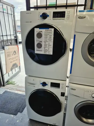 Samsung 24" Stackable Washer and Dryer Pair, View more