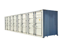 Industrial 40' HQ Container with 4 Side Doors