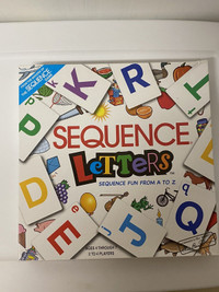 Like new Sequence Letters game 