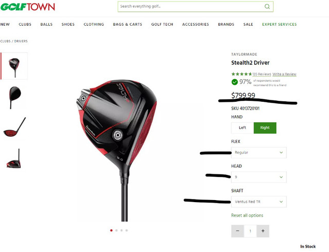 Brand New 2023 TaylorMade Stealth 2 Driver - RH / 9 degree in Golf in Cambridge - Image 4