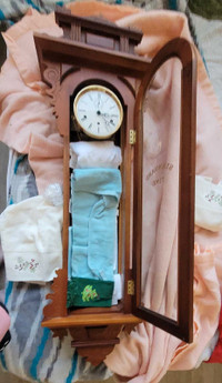 Beautiful antique Walnut Regulator clock - accepting offers